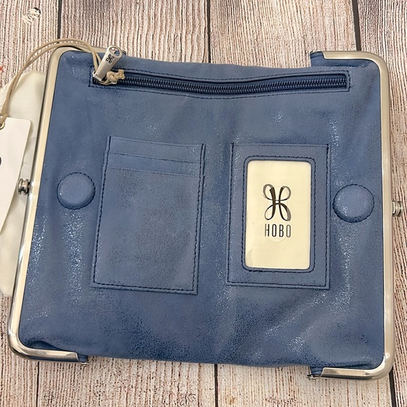 NWT HOBO Lauren Clutch-Wallet IN BUFFED LEATHER - Picture 12 of 14